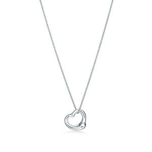 Tiffany & Co. Elsa Peretti open heart necklace